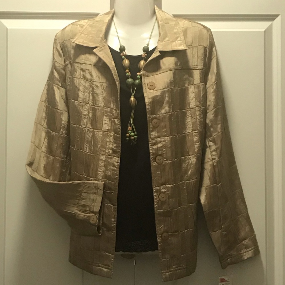 Lovely Golden blouse/blazer
